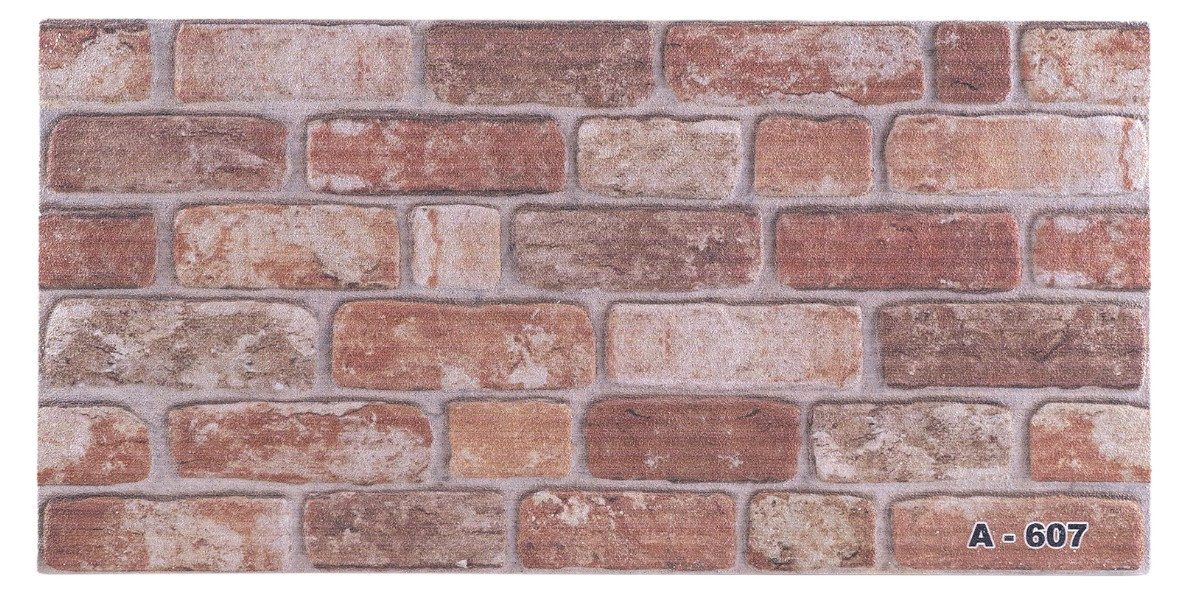 CaddeBuy 3D Wandpaneel Wandverkleidung Steinoptik Backstein EPS Styropor A-607, (13-tlg)