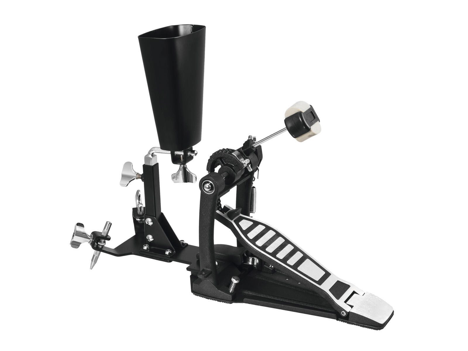 Percussion Block DIMAVERY DP-50 Kuhglocken Pedal Set