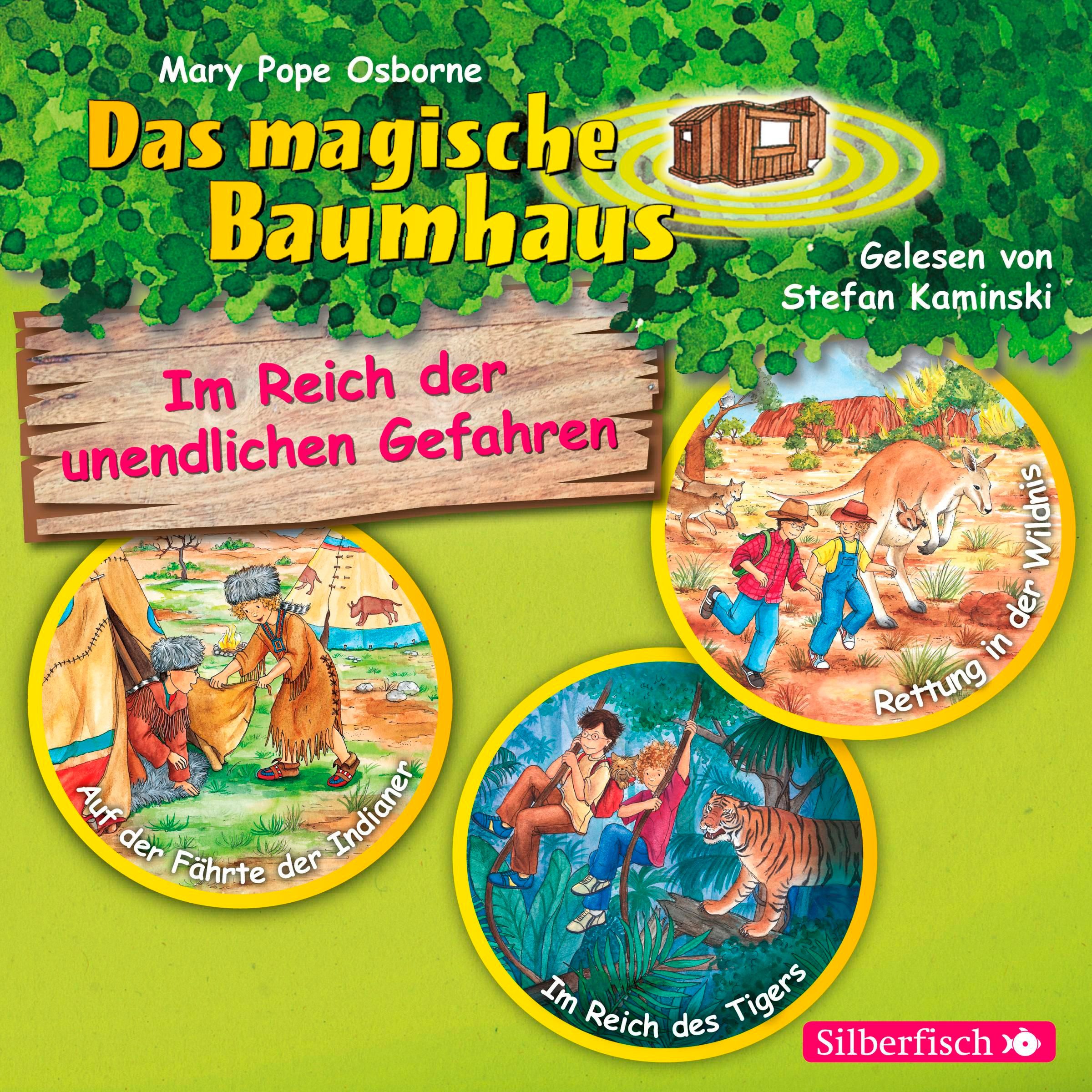 Silberfisch Verlag Hörspiel-CD Im Reich der unendlichen Gefahren. Die Hörbuchbox (Das magische Bau...