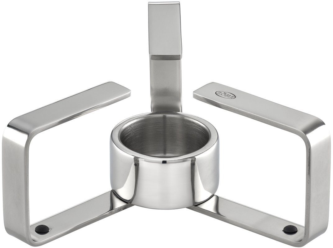 RÖSLE Stövchen, Teewärmer, zusammenklappbar, Edelstahl 18/10, spülmaschinengeeignet