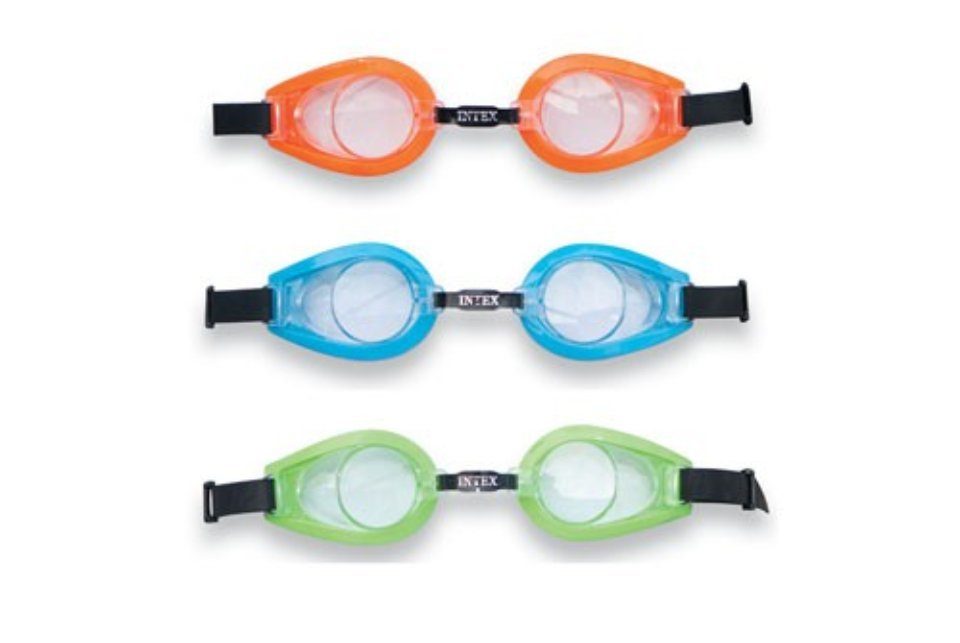 Intex Taucherbrille »UV SCHUTZ 8+ Schwimmbrille Chlorbrille Brille für  Kinder Grün« online kaufen | OTTO