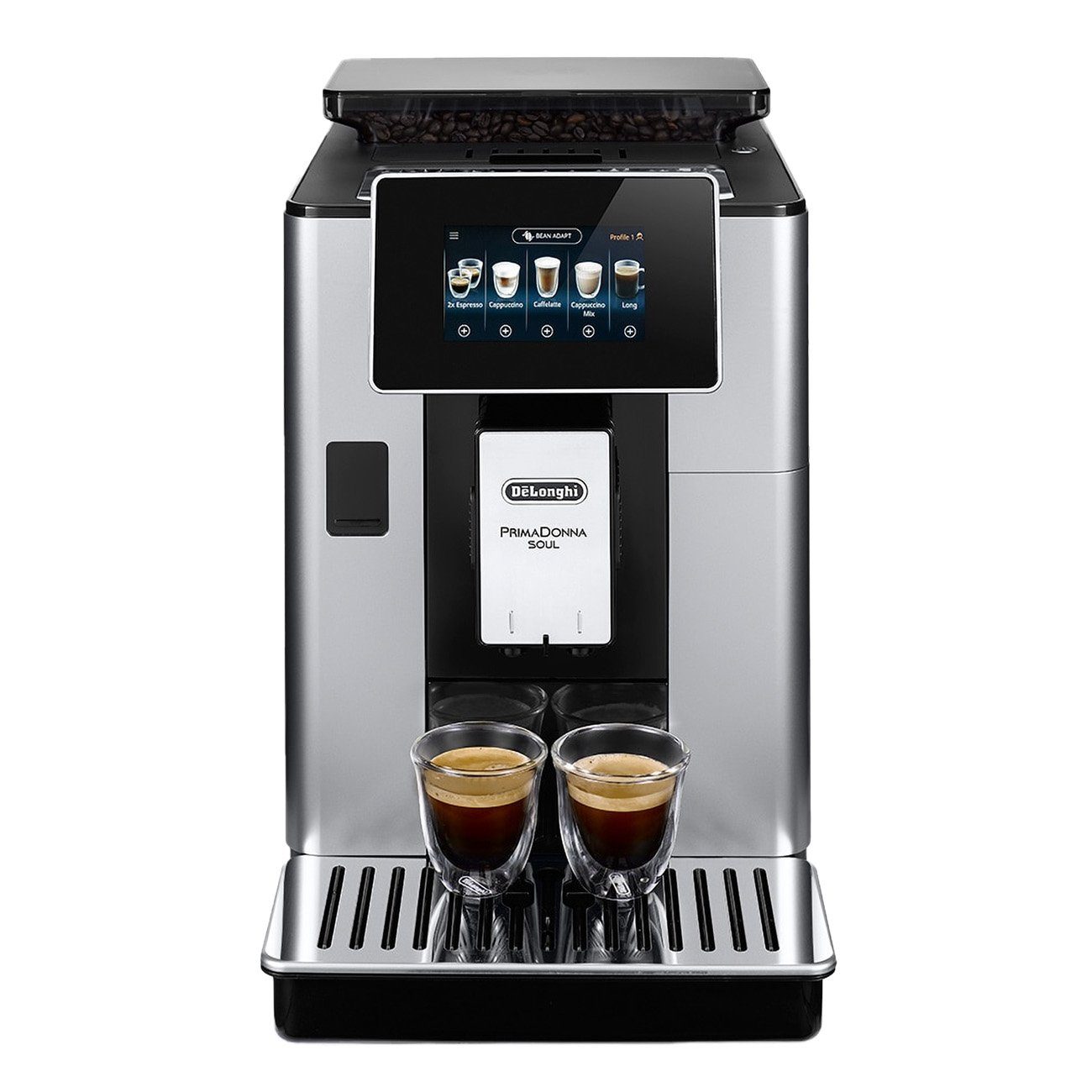 ECAM Soul De'Longhi Kaffeevollautomat 610.55.SB PrimaDonna