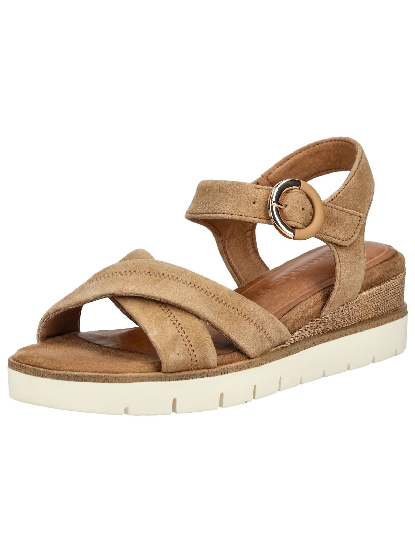 Tamaris Tamaris Sandalen Veloursleder Riemchensandale günstig online kaufen