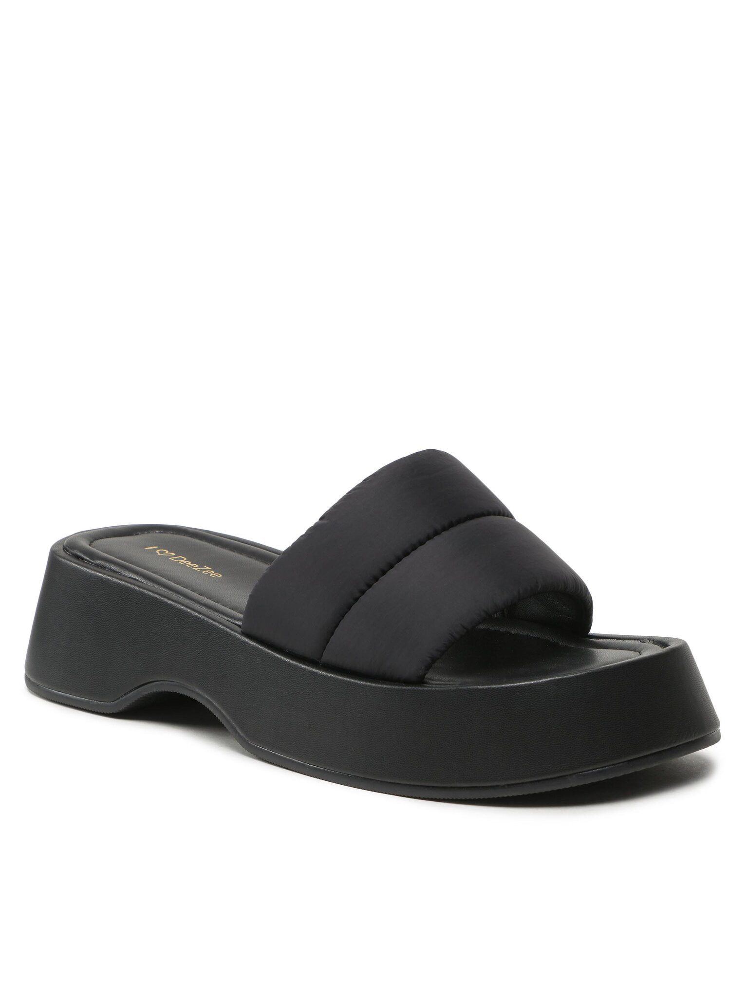 DeeZee Pantoletten Y8865-7A Black Pantolette