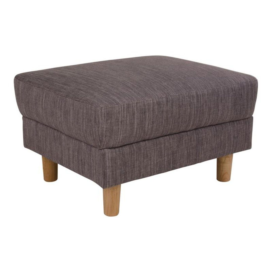 ebuy24 Pouf »Arte Fusshocker, Pouf hellgrau mit Holzbeinen.« online