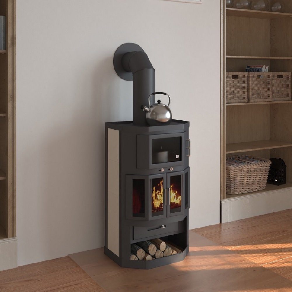 Victoria 05 Kaminofen Taro 2F Backfach, 9,51 kW – Bild 5 von 5