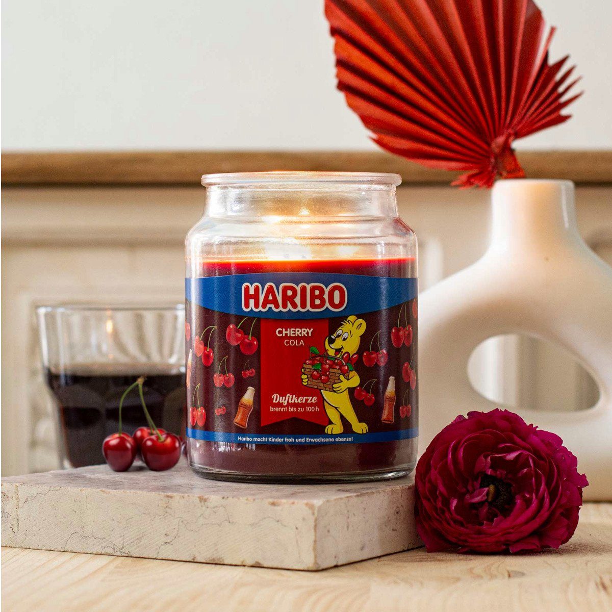 HARIBO Duftkerze Haribo Cherry Cola - günstig online kaufen