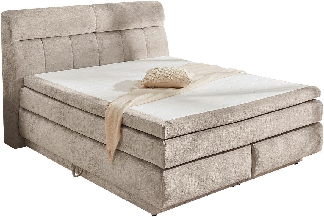 Jockenhöfer Gruppe Boxspringbett "Queen, inklusive Strauraum/Bettkasten" 7- günstig online kaufen
