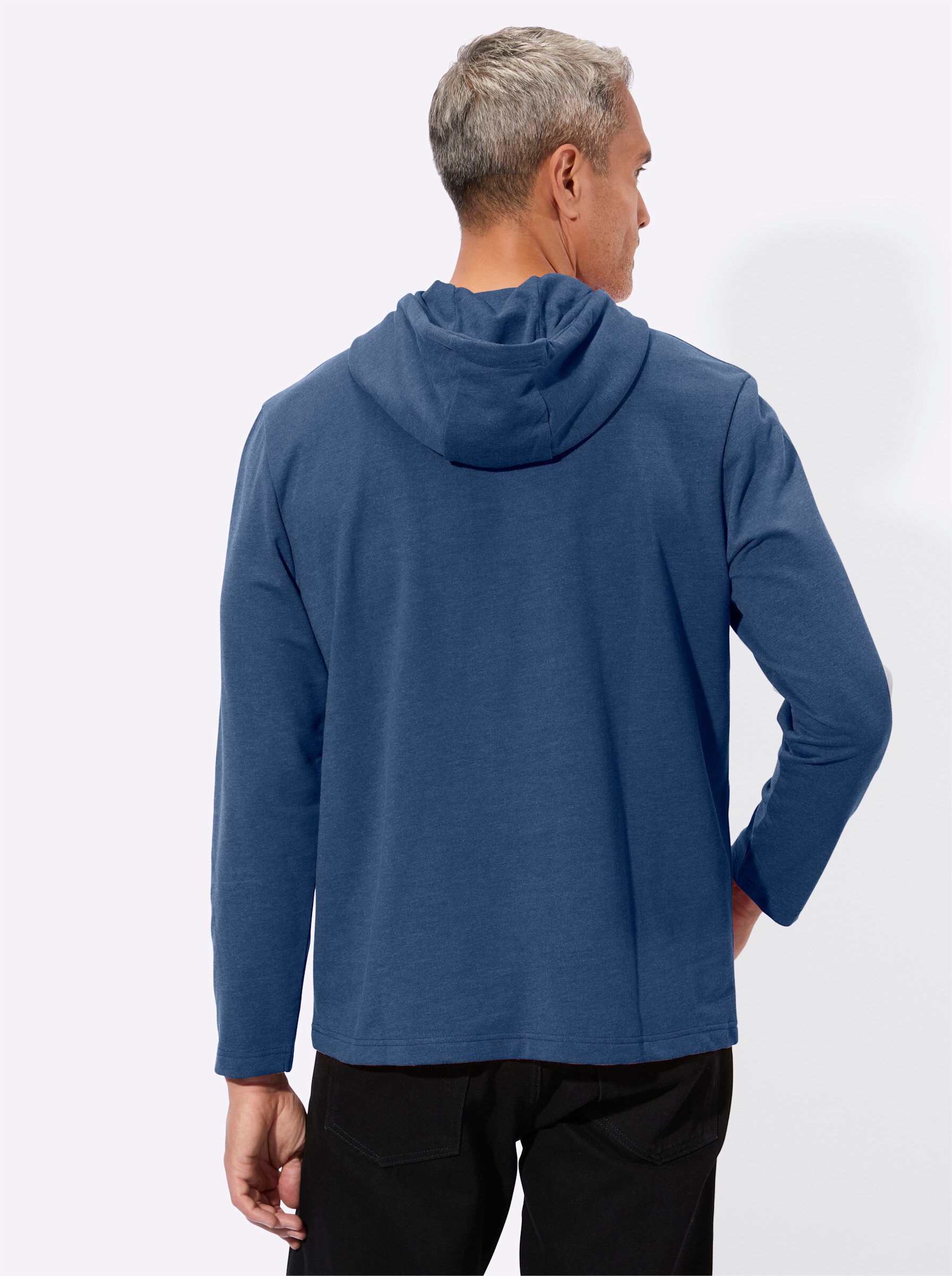 Sieh an! T-Shirt Kapuzensweatshirt Langarm
