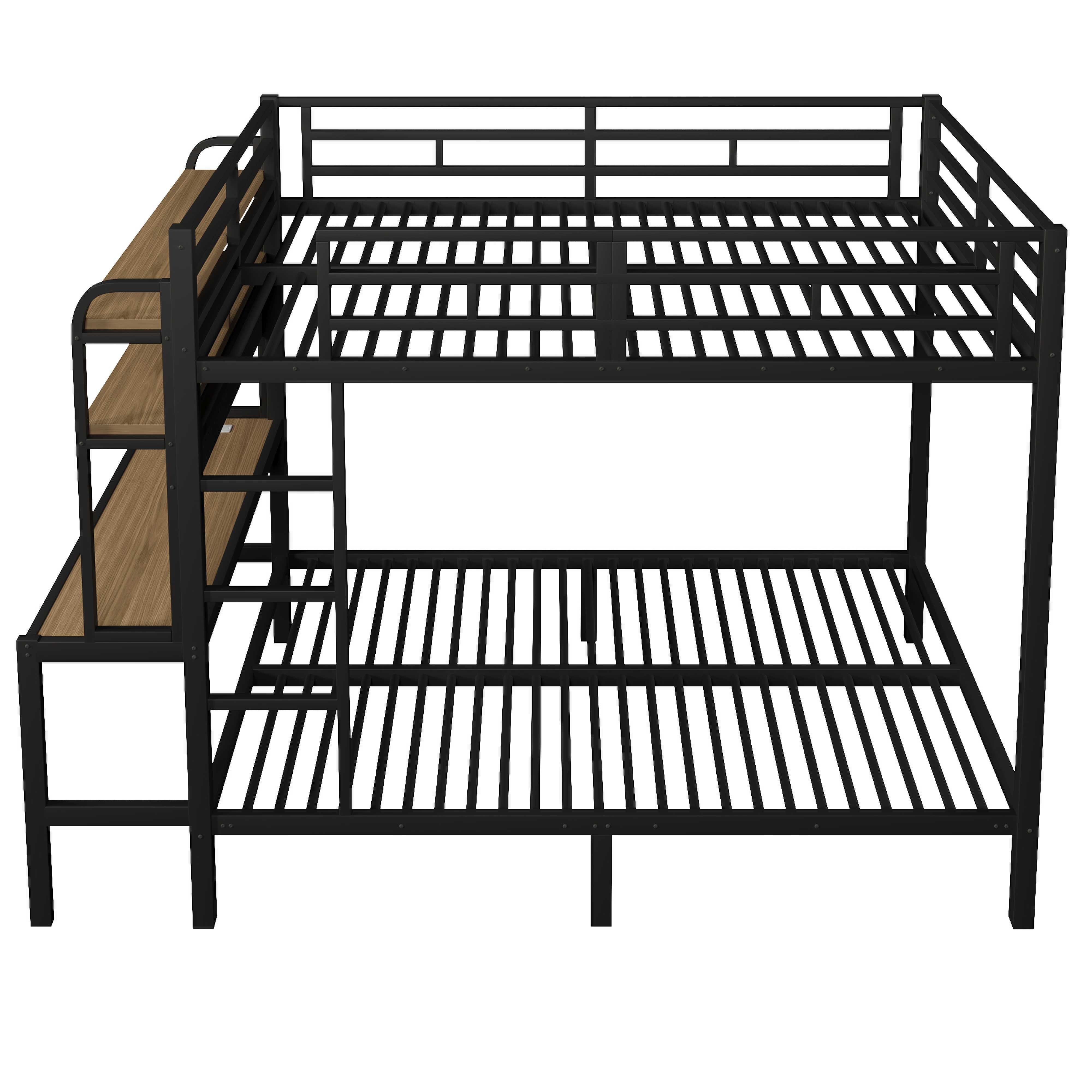 BlingBin Etagenbett Multifunktionales Kinderetagenbett 140x200cm (1-St., Pr günstig online kaufen