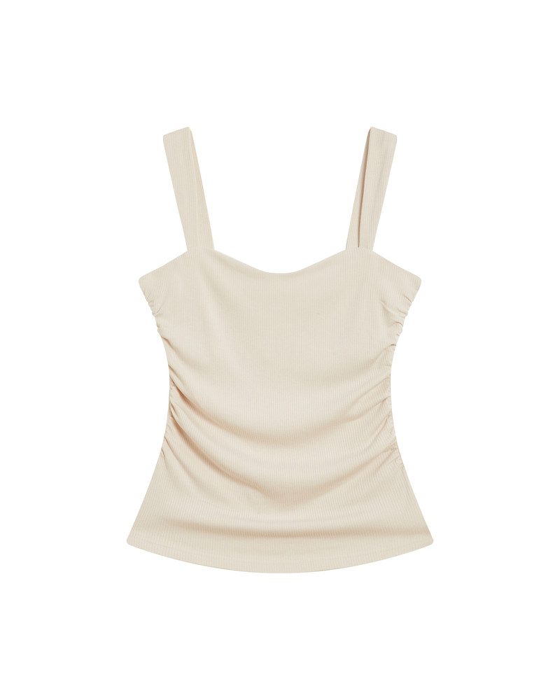 Grace & Mila Shirttop WYAN - Top - Top Damen - Tanktop - Trägertop - geripptes Top Damen