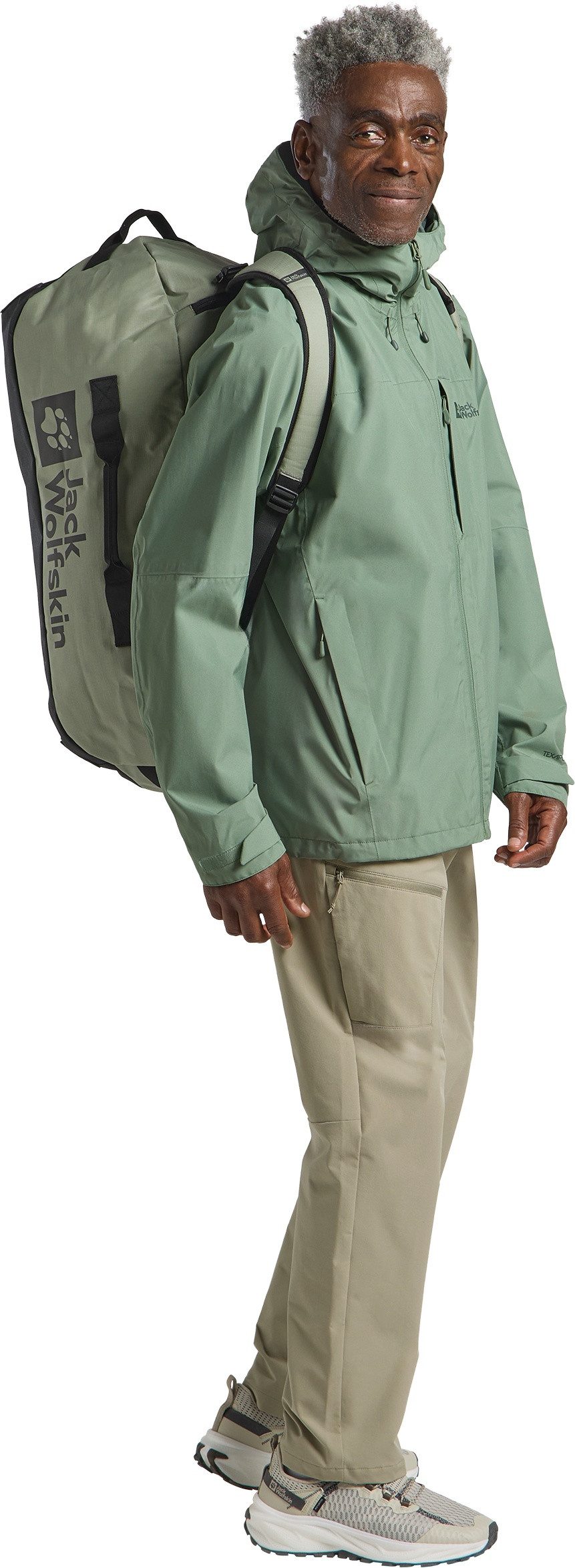 Jack Wolfskin Funktionsjacke TEMPEST 2L JKT M Wetterschutzjacke, wasser-und winddicht, atmungsaktiv