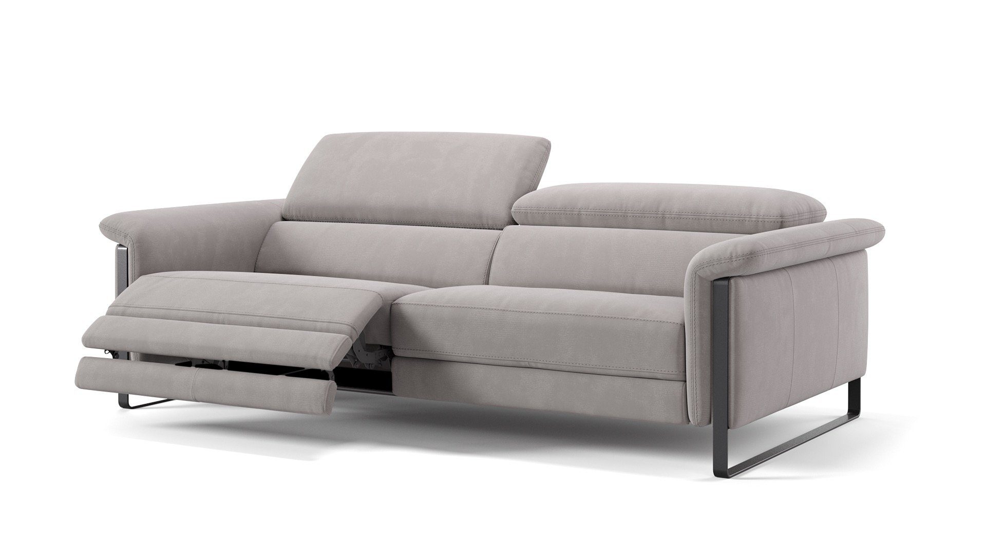 Sofanella 3-Sitzer Stoff PALMA, Relaxcouch, Designersofa, Designer Sofa, 3er Couch, Sofagarnitur