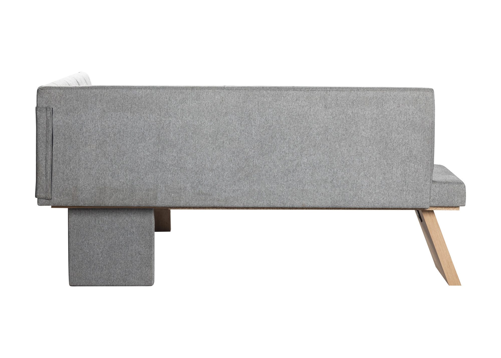 OTTO home Eckbank Nina Küchenbank, Polsterbank, Esszimmerbank, Breite 185x 150 cm, Moderne Bank in tollen Farben, Anzahl Sitzplätze: 5