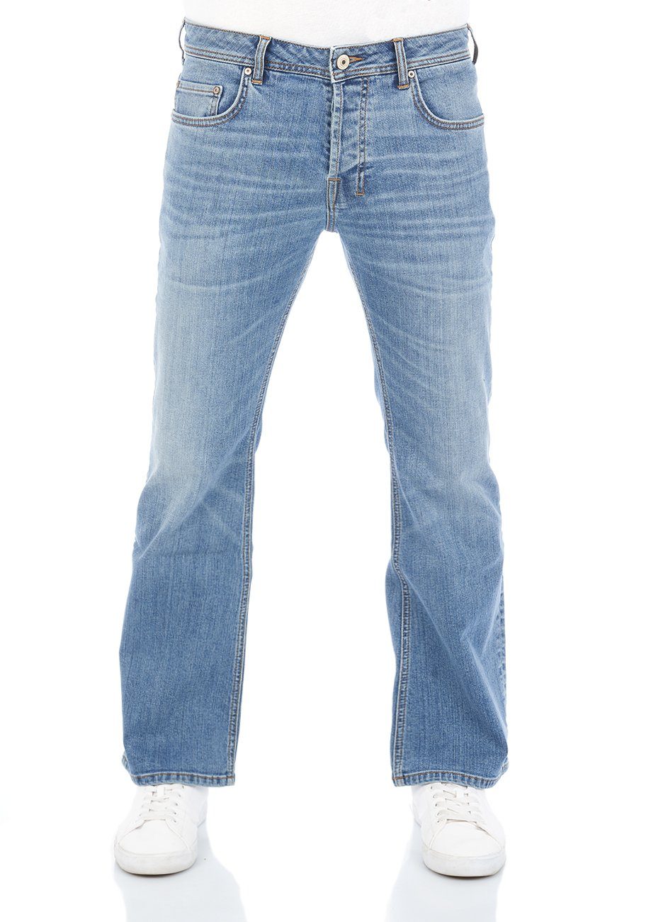 LTB Bootcut-Jeans Herren Jeanshose Timor Boot Cut Denim Hose mit Stretch günstig online kaufen