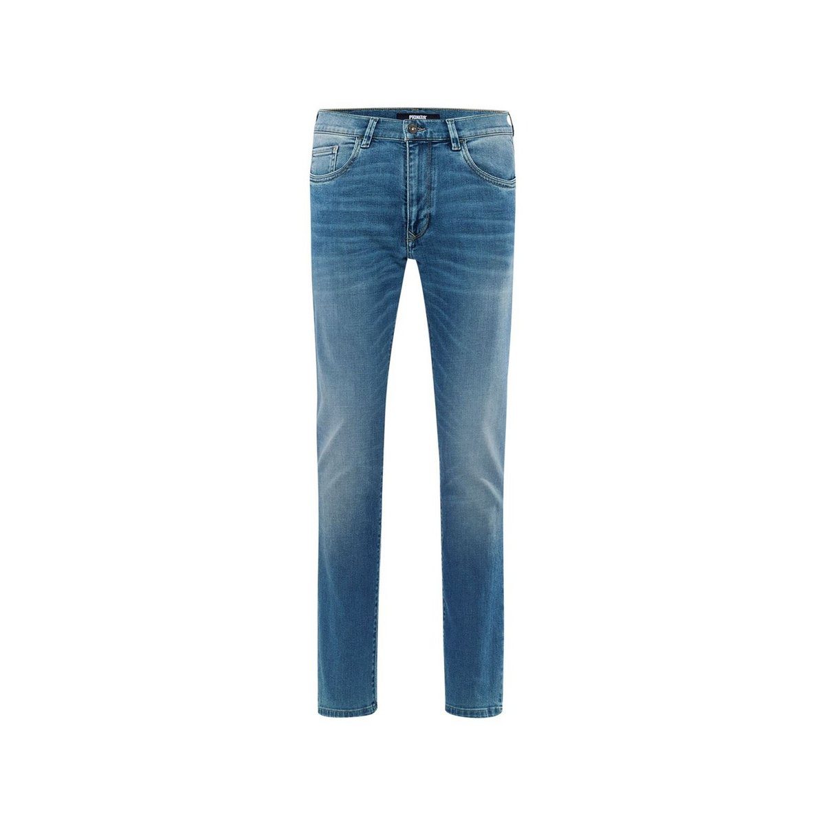 Pioneer Authentic Jeans Stoffhose hell-blau regular fit (1-tlg)