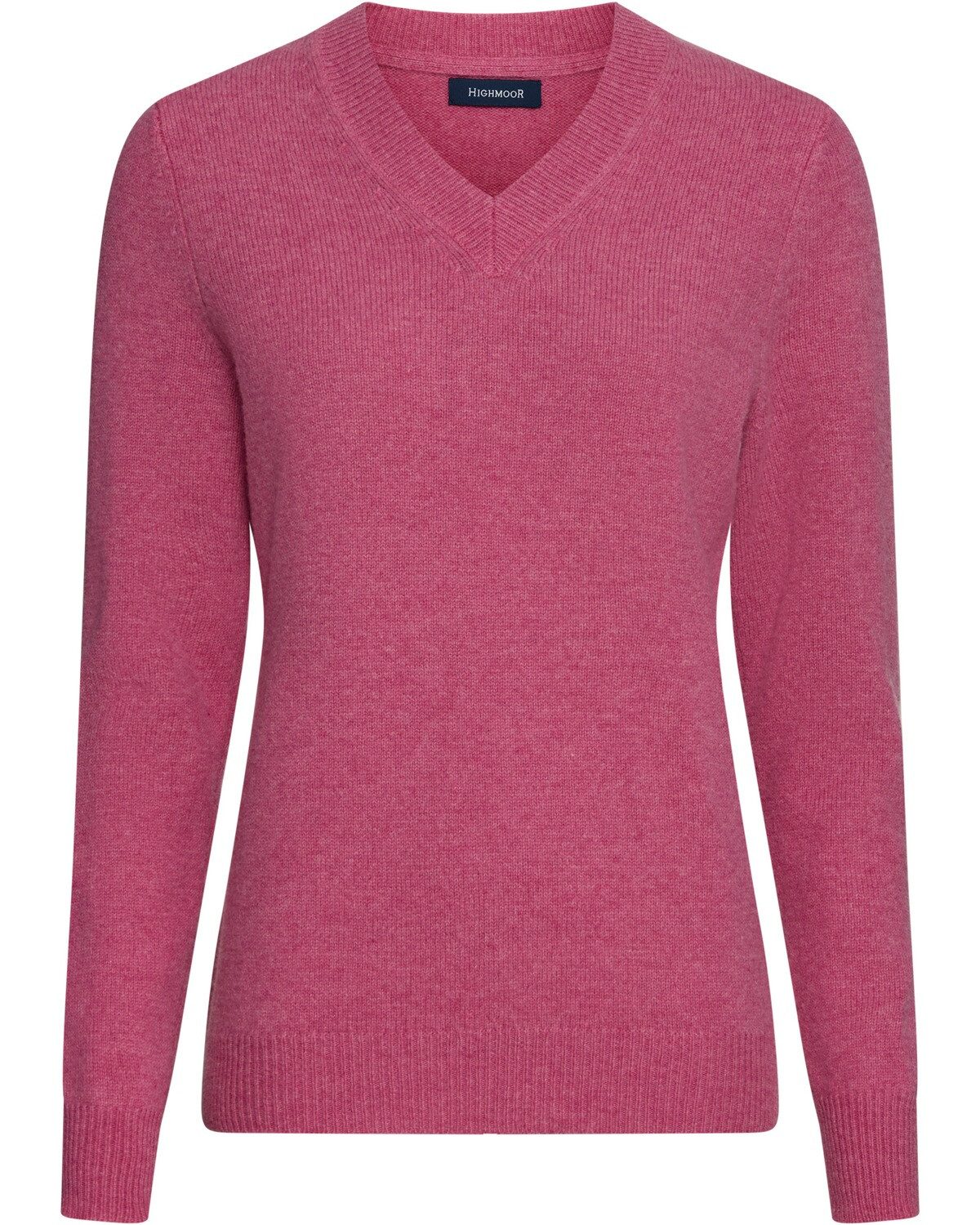 Highmoor Strickpullover V-Pullover aus Lambswool günstig online kaufen