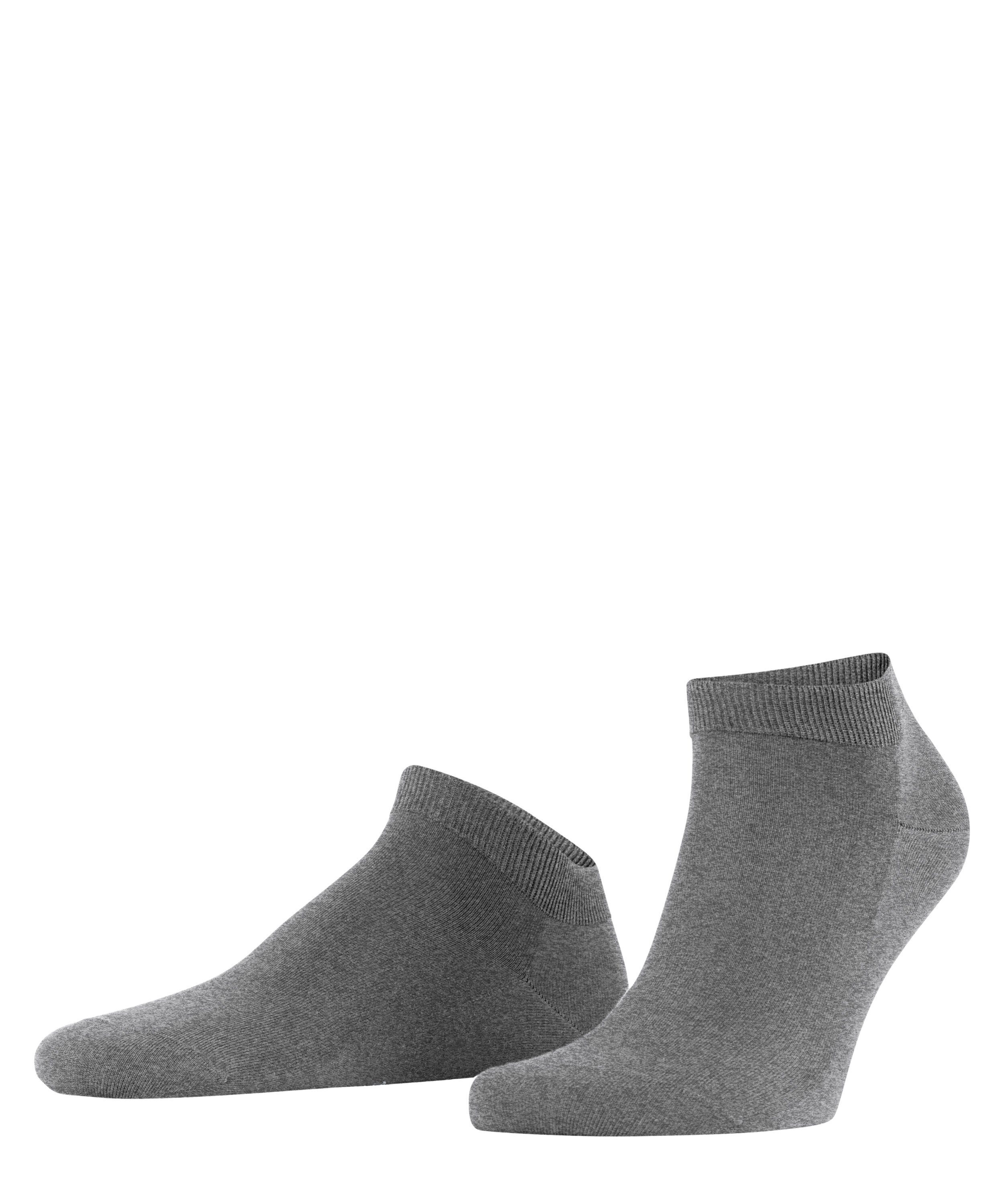 FALKE Sneakersocken ClimaWool (1-Paar) greymel. (3216) Garn mit light nachhaltigem