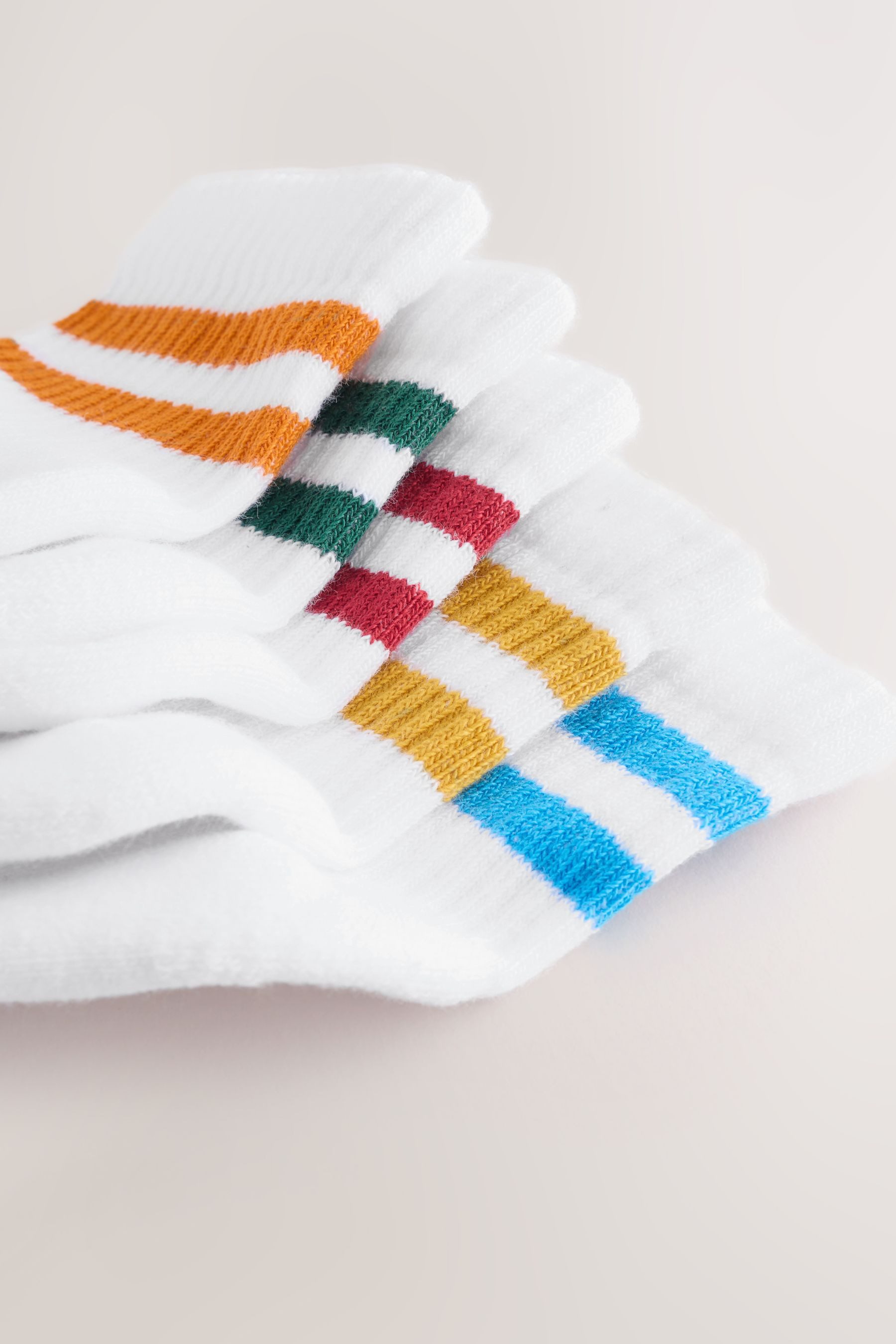 Next Kurzsocken Gerippte Knöchelsocken im 5er-Pack (5-Paar)