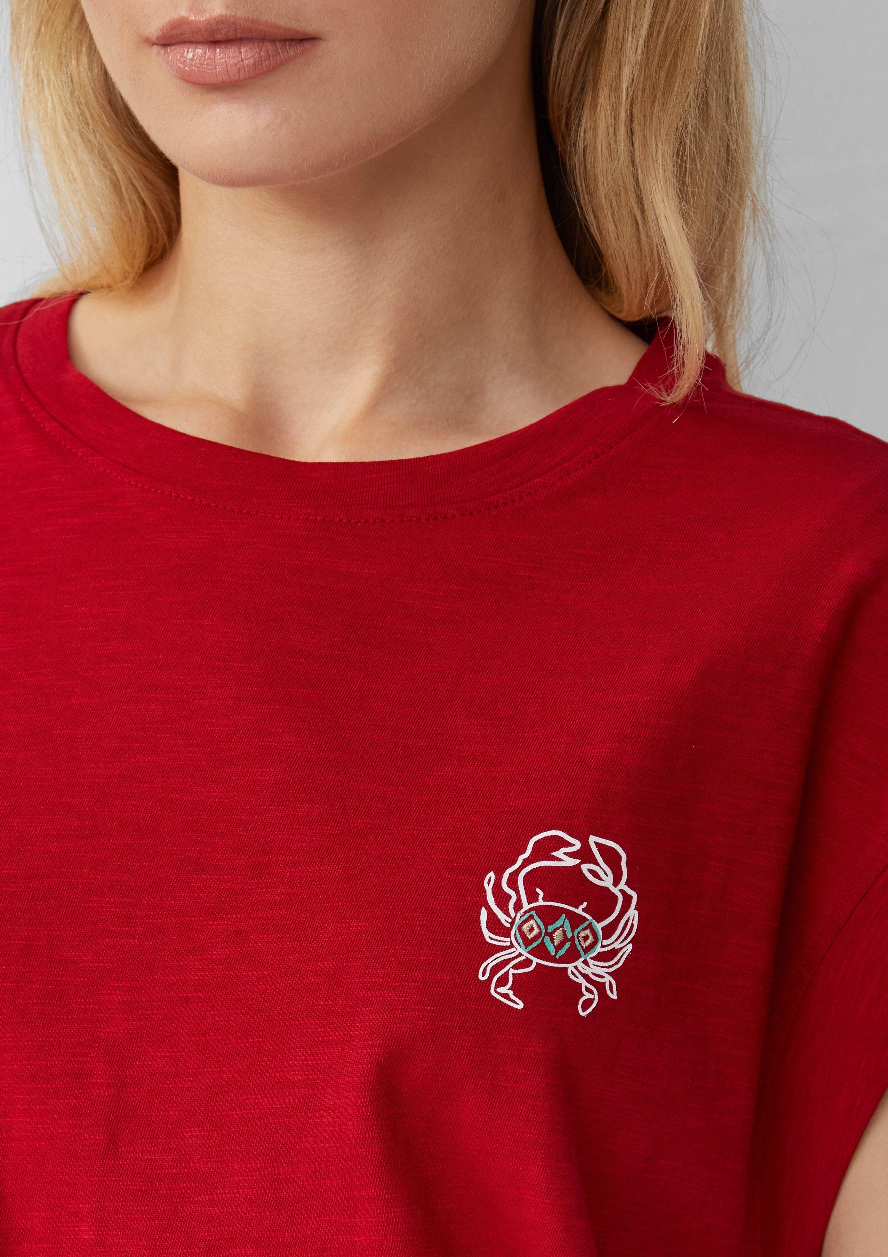 s.Oliver Shirttop T-Shirt im Relaxed Fit günstig online kaufen