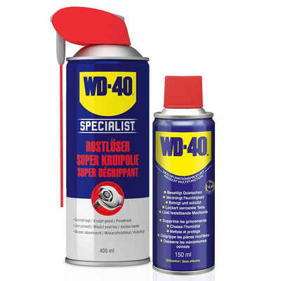 WD-40 Schmierfett Rostlöser 400 ml & Multifunktionsprodukt 150 ml, 550 ml, (2-St)