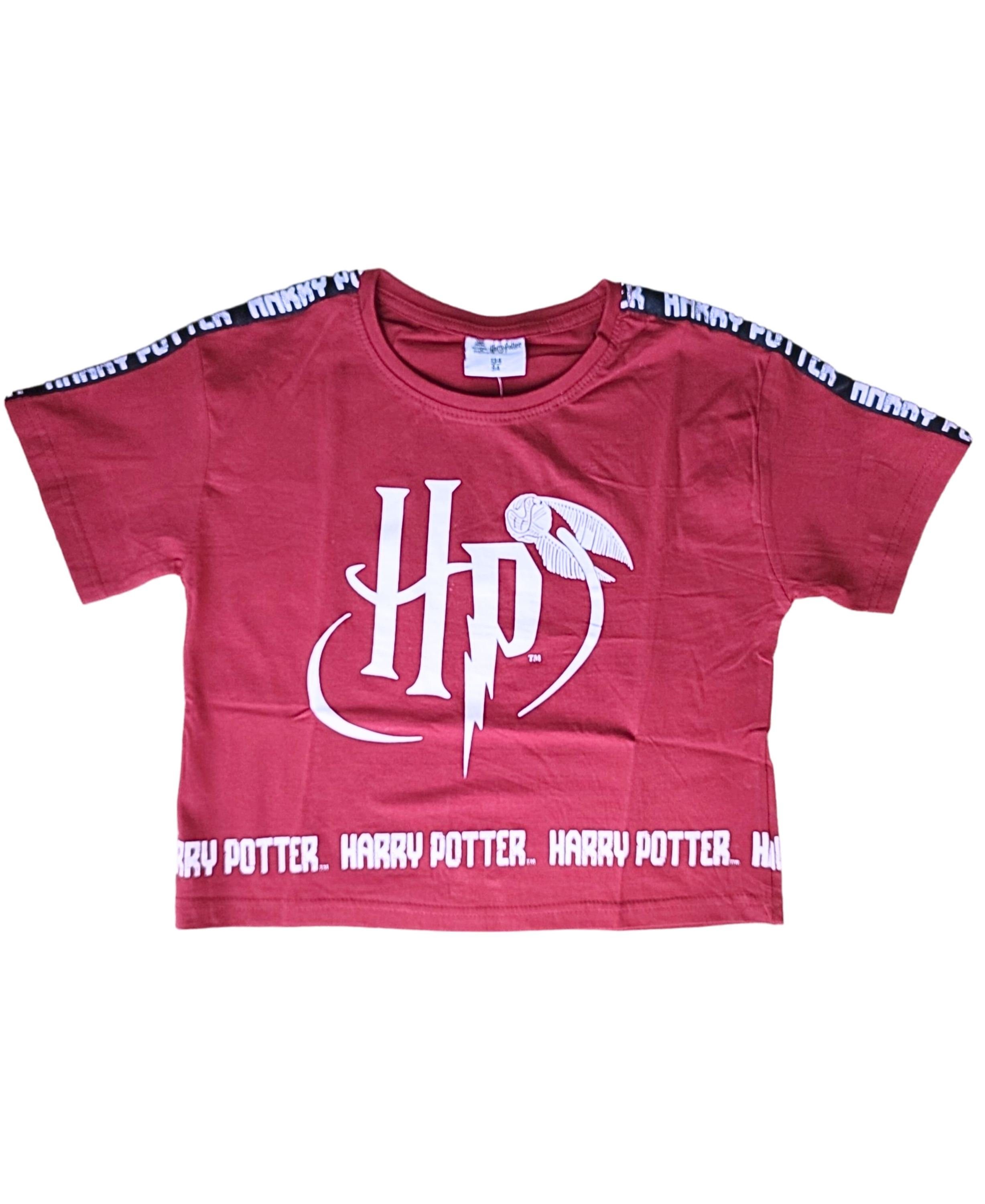 Harry Potter T-Shirt Mädchen Cropped Top Gr. 134- 164 cm