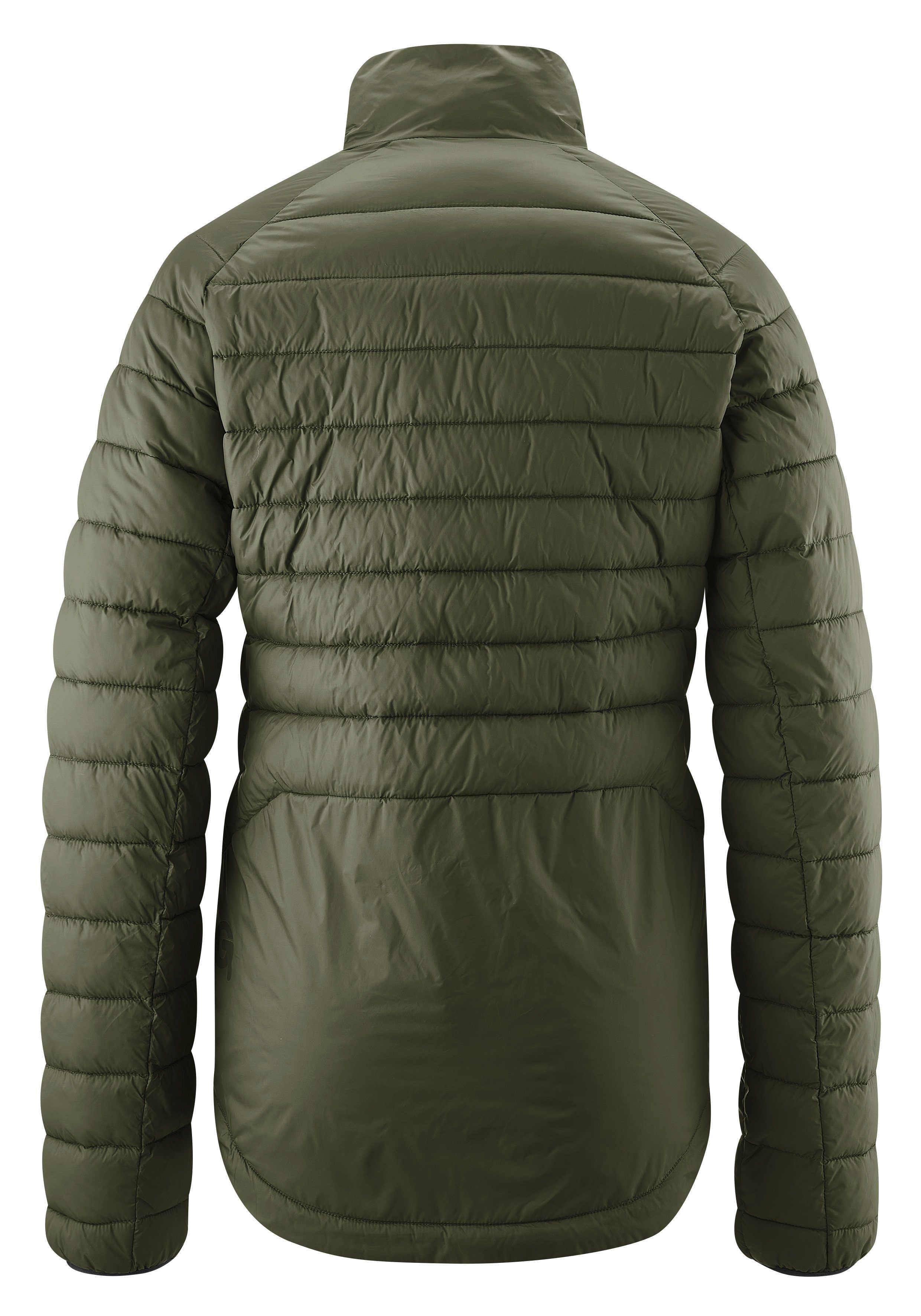 Gonso Fahrradjacke SORIO Damen Primaloft-Jacke, atmungsaktive Wendejacke olivgrün und warme