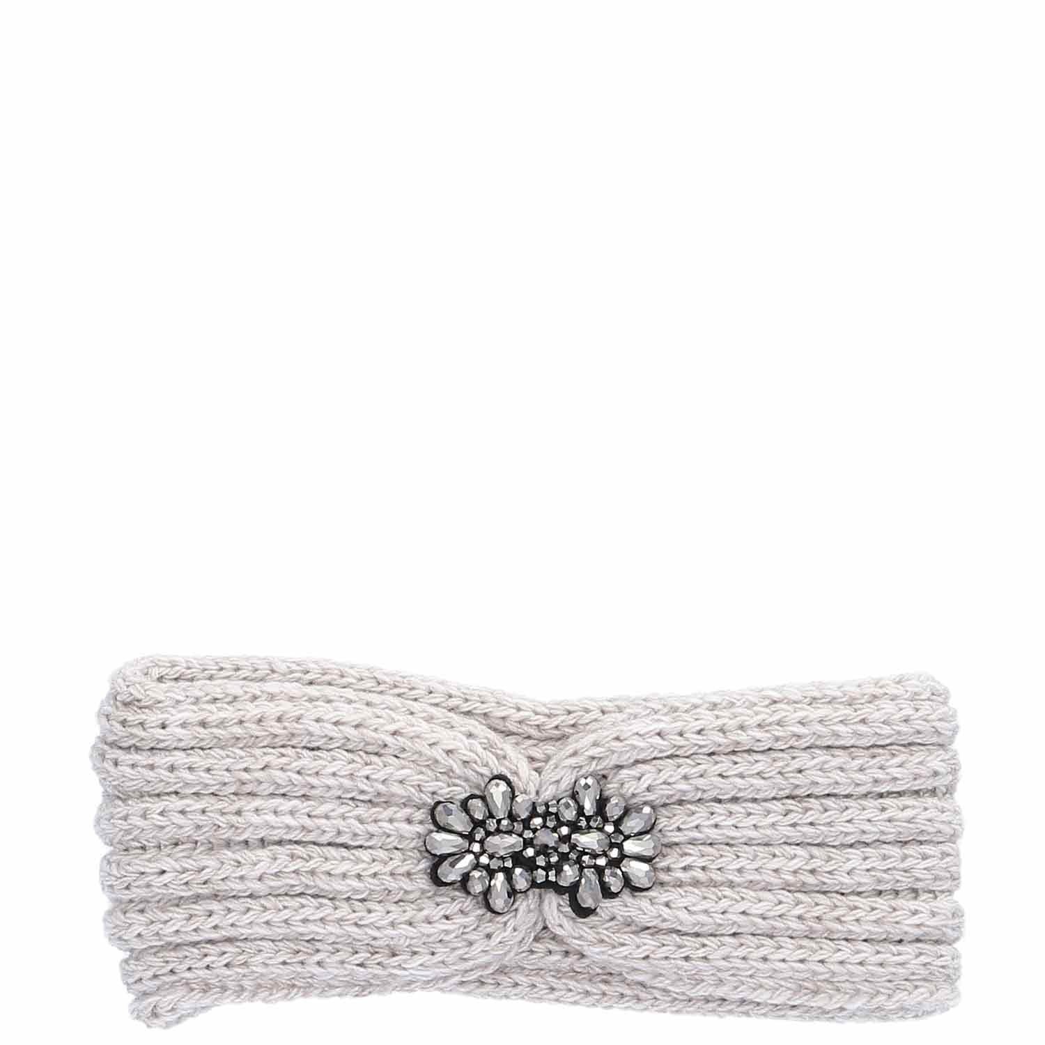 Antonio Strickmütze Antonio Strick Stirnband beige (1-St)