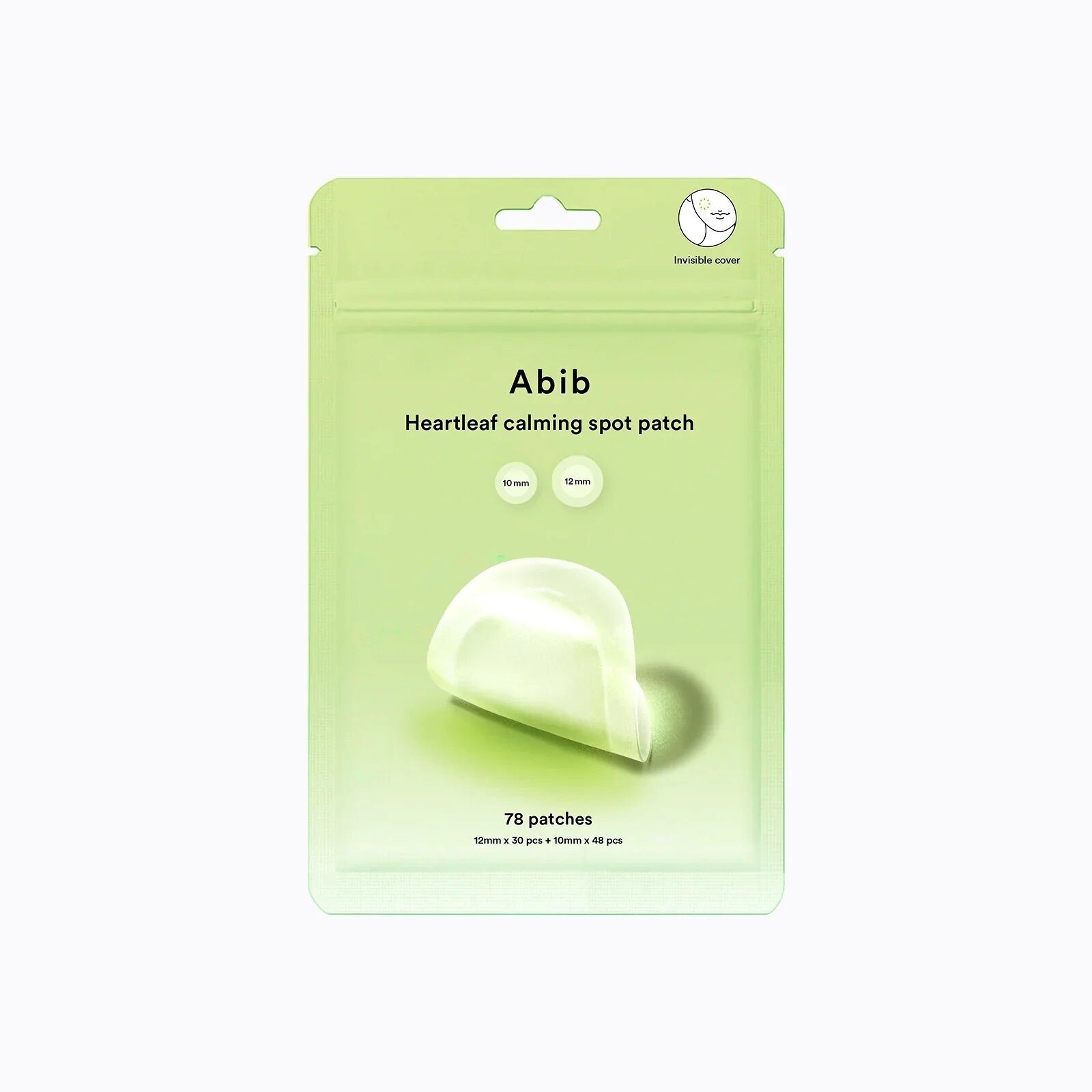 Abib Anti-Pickel-Pflaster Abib - Heartleaf Beruhigendes Fleckenpflaster, 78 Pflaster