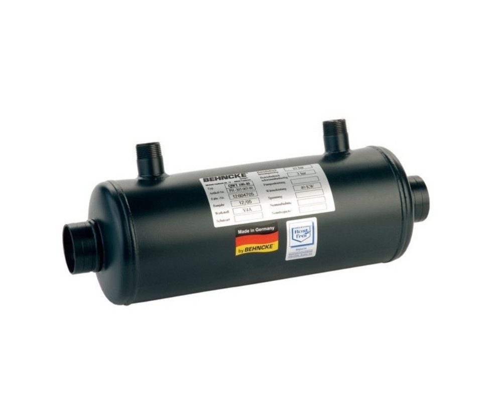 Behncke Pool-Wärmepumpe Behncke QWT 100-20 Schwimmbad Wärmetauscher