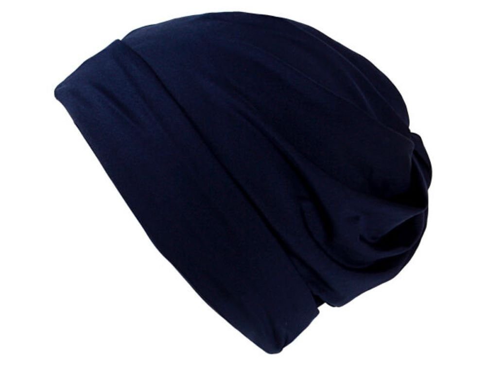Tini - Shirts Beanie Long Beanie Schlauch Tuch / Zopflochmütze Slouch Beanie - loop Schal Tuch - Zopflochmütze - Ponytail Mütze