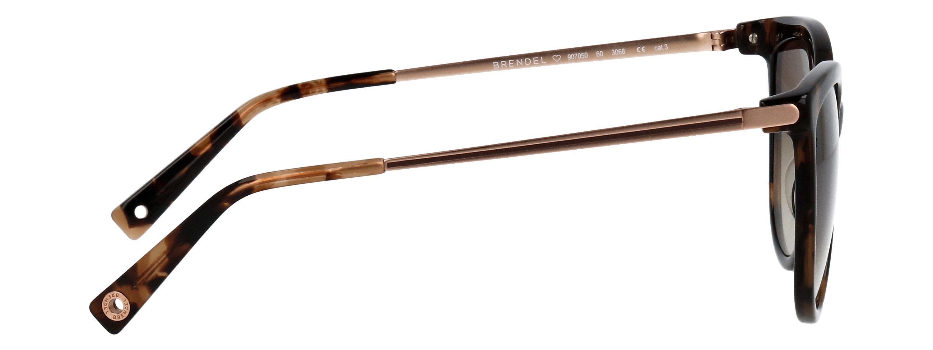BRENDEL eyewear Sonnenbrille Modell 907050 Form Feminin, Logoschriftzug auf Bügel, Kombifassung – Bild 4 von 4