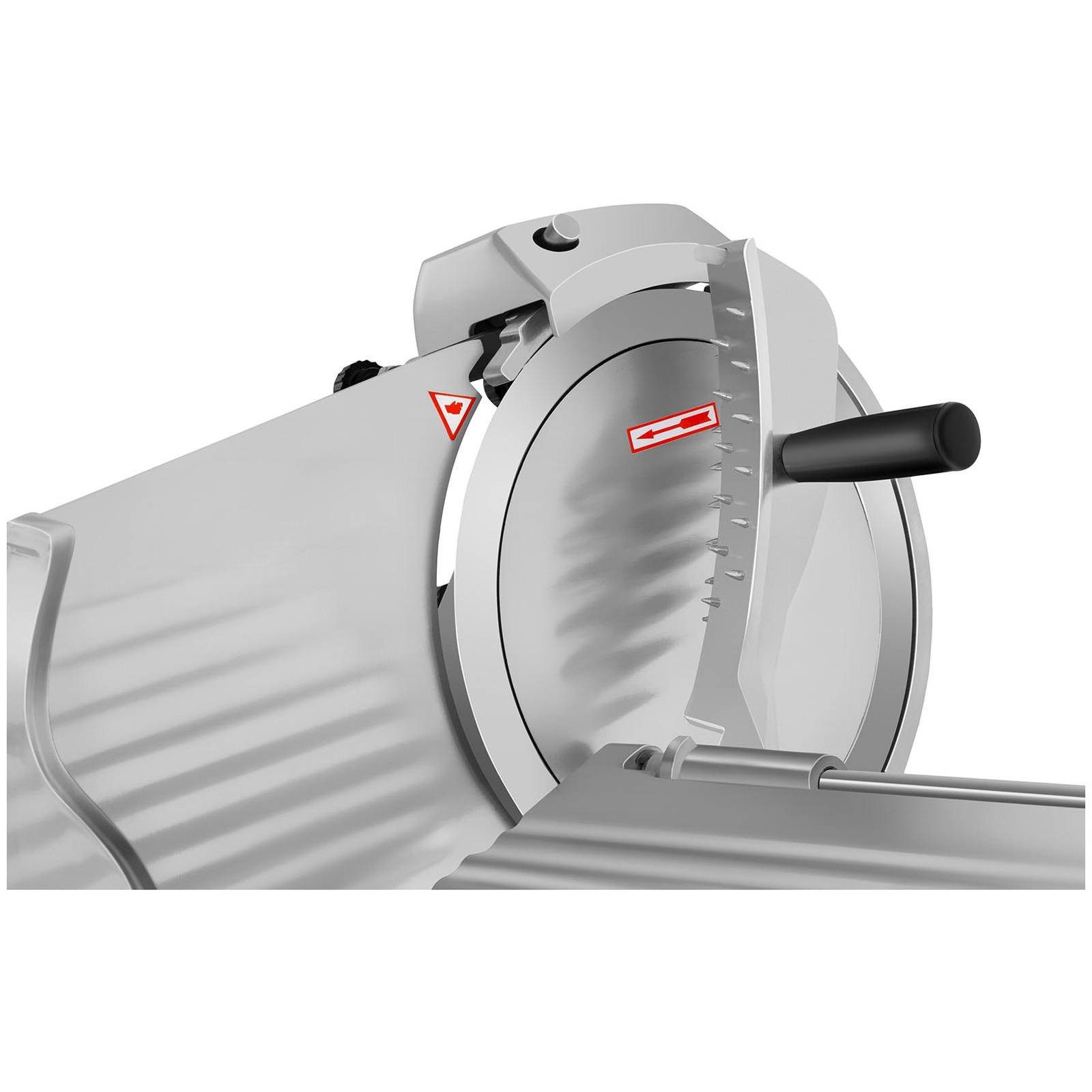 Royal Catering Allesschneider Aufschnittmaschine 0-12mm Schneidemaschine Wurstschneider Stufenlos, 150 W
