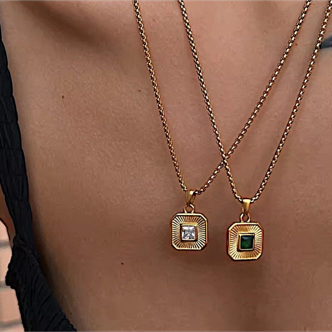 Medusa Accessoires Charm-Kette Pura Edelstahl Kette