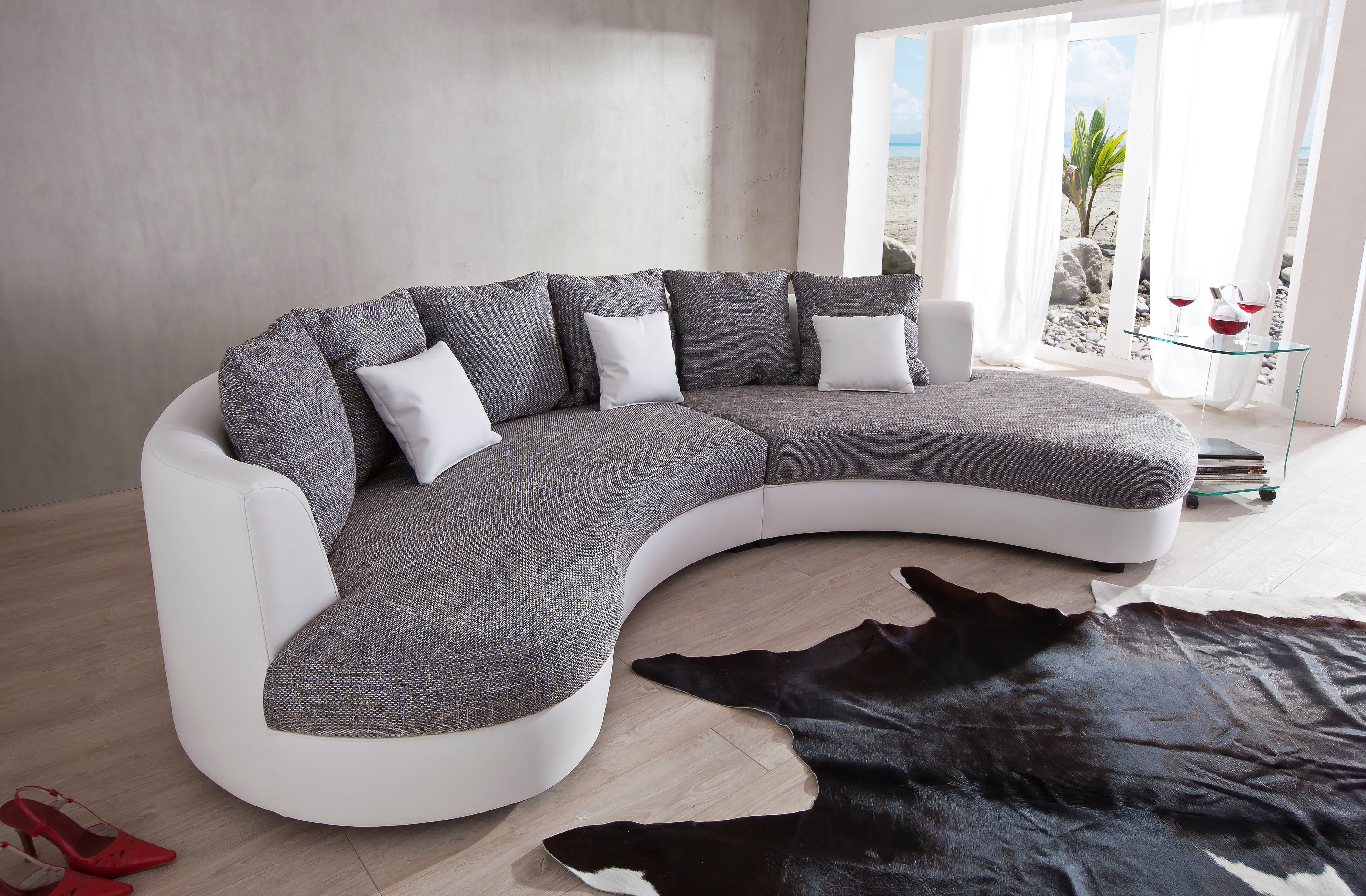 Home affaire Ecksofa Limoncello organische Formensprache, OTTOs Choice, L-Form, ergonomische Form