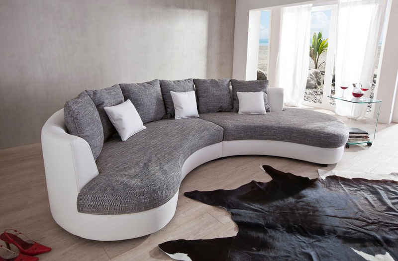 INOSIGN Ecksofa Limoncello L-Form, ergonomische Form