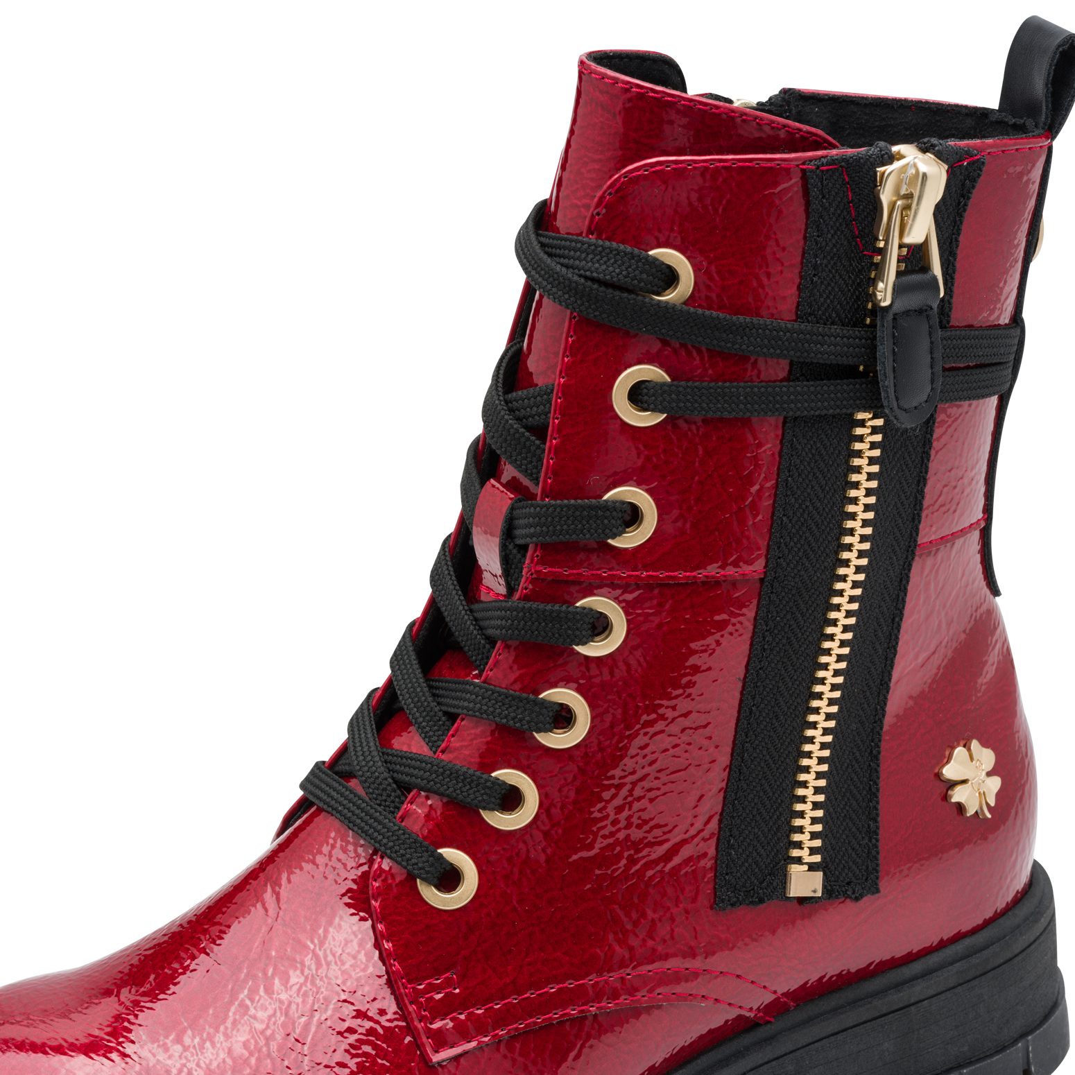MARCO TOZZI by GMK Schnürboots Blockabsatz, Schnürboots mit Zierreißverschluss – Bild 4 von 5