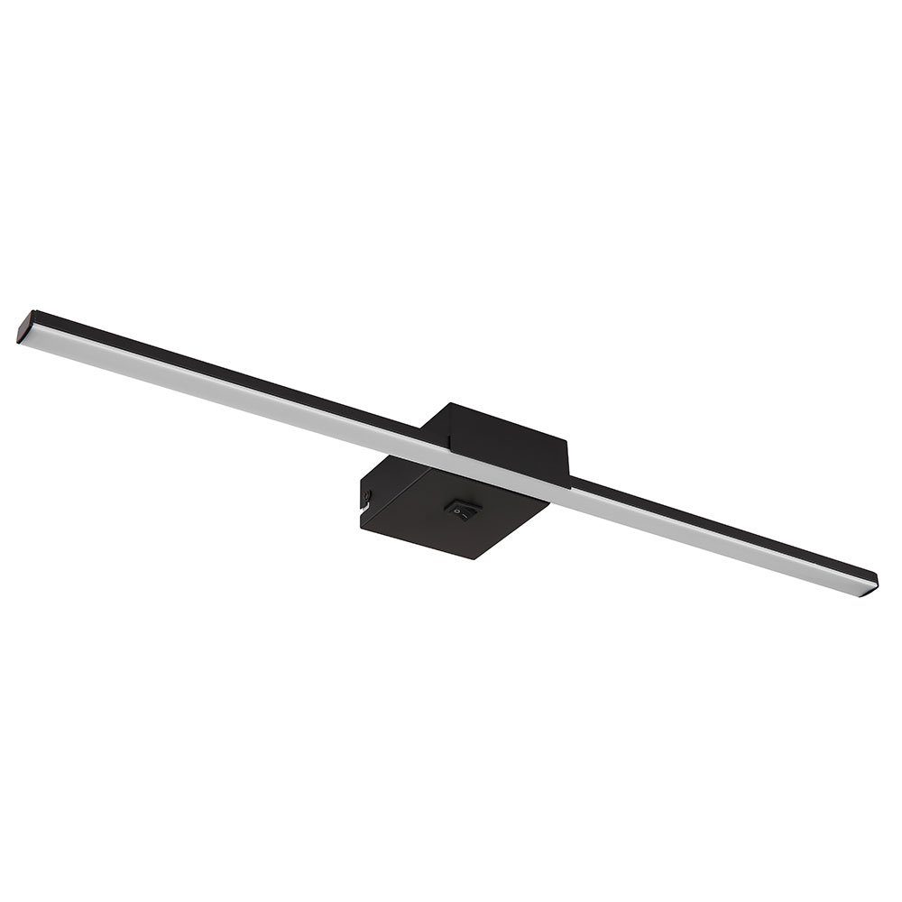GLOBO LIGHTING LED Wandleuchte, LED-Leuchtmittel fest verbaut, Wandlampe Spiegelleuchte Badezimmerlampe LED Wandleuchte Metall