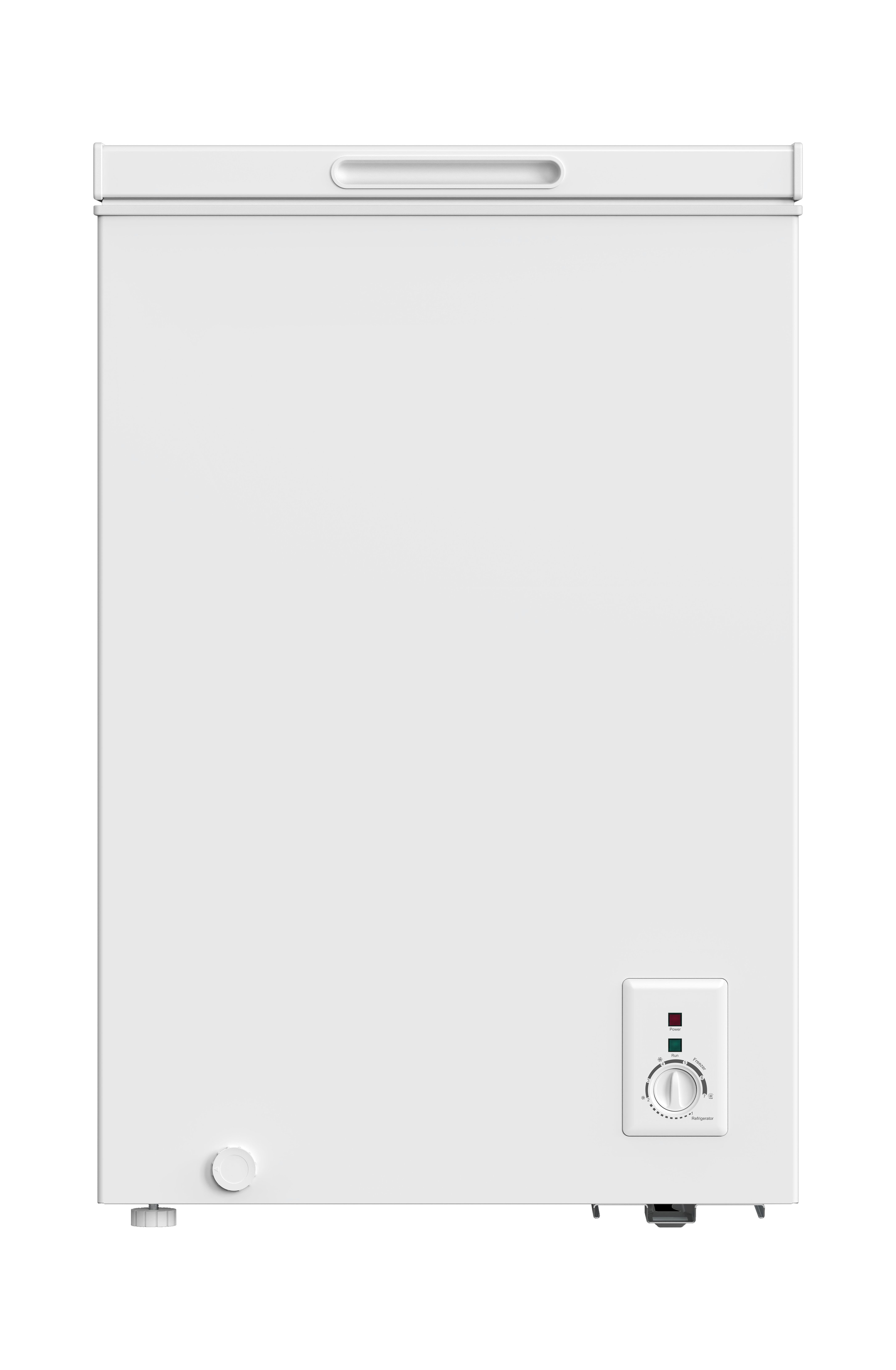 PKM Gefriertruhe GT100E, 54.5 cm breit, 99 l, Schnellgefrierfunktion, höhenverstellbare Füße, integrierter Griff