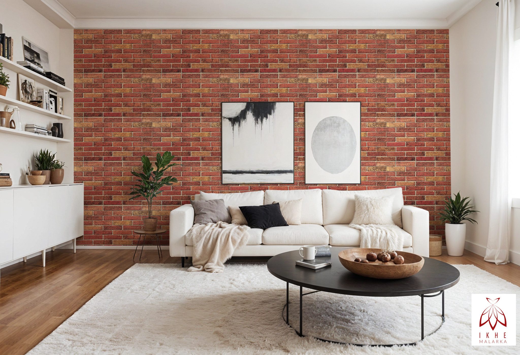 IKHEMalarka 3D Wandpaneel 4qm/10 Stück 3D PVC FLIESEN Wandpaneele, BxL: 50, günstig online kaufen