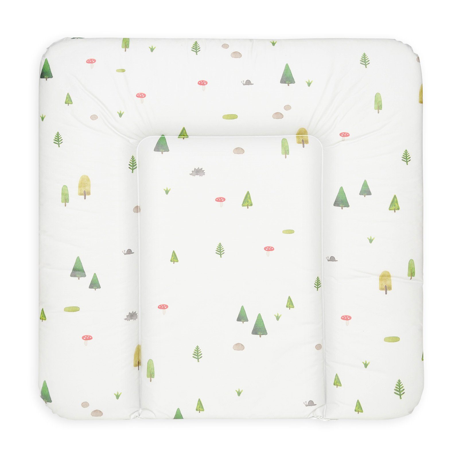 Bonky Wickelauflage Wald - 75 x 70 cm, Weiche Wickelunterlage Abwaschbar