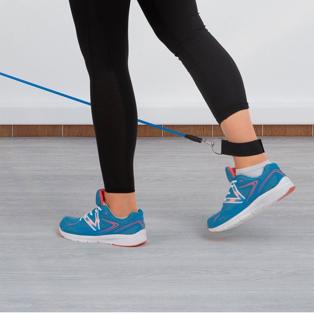 MAXXMEE Trainingsbänder Fitnessband Widerstandsband 11-tlg. Set, mehrfarbig