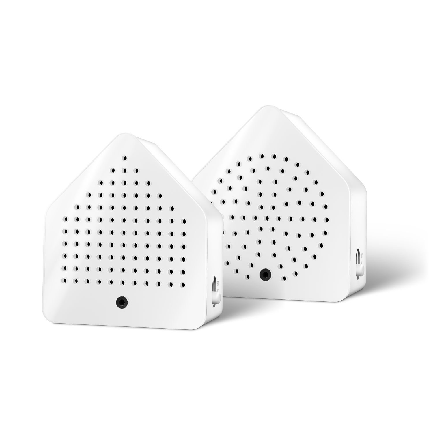 Relaxound GmbH Wanddekoobjekt Zirpybox Weiß 2-teilig