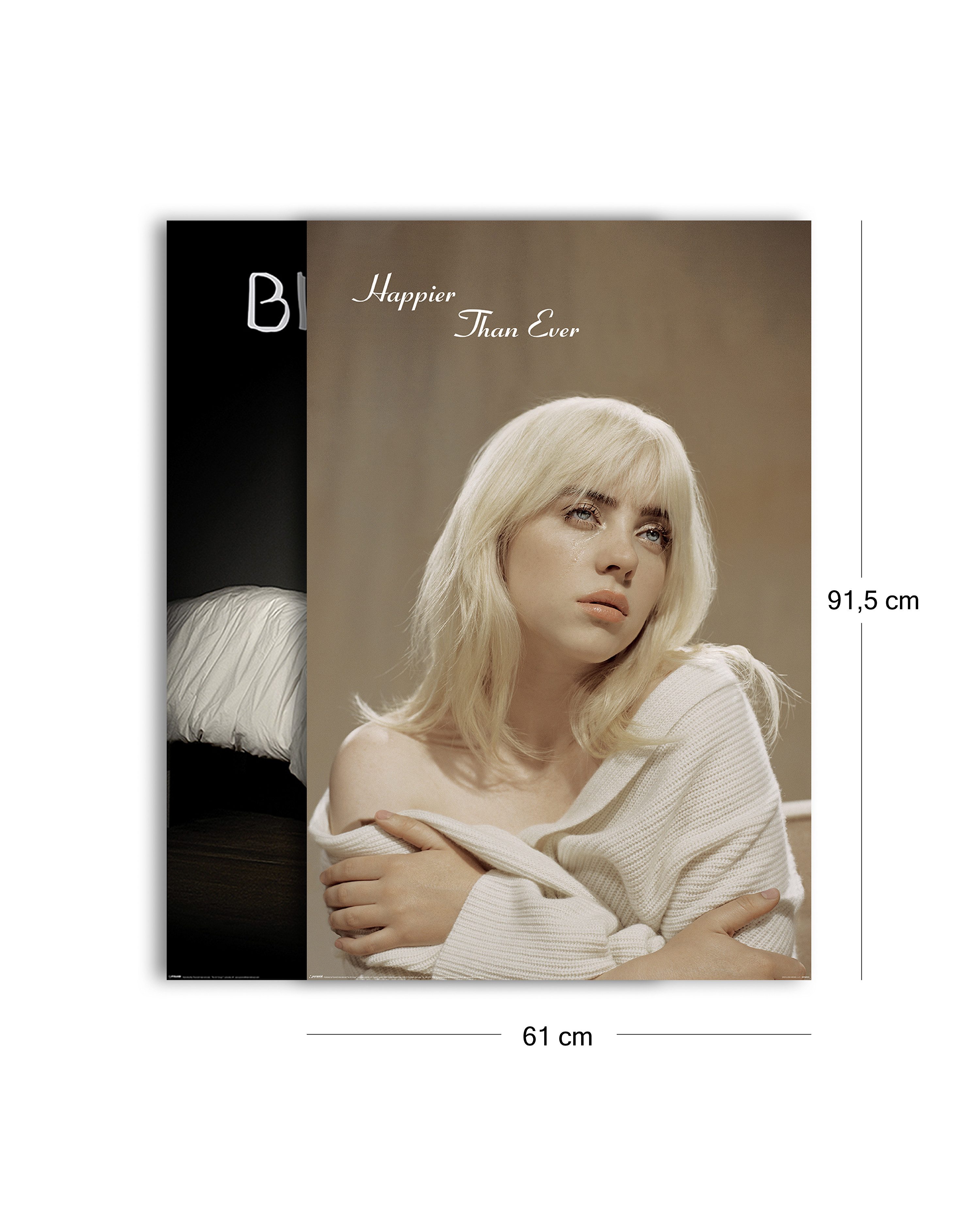 Close Up Poster Billie Eilish Posterset 61 x 91,5 cm