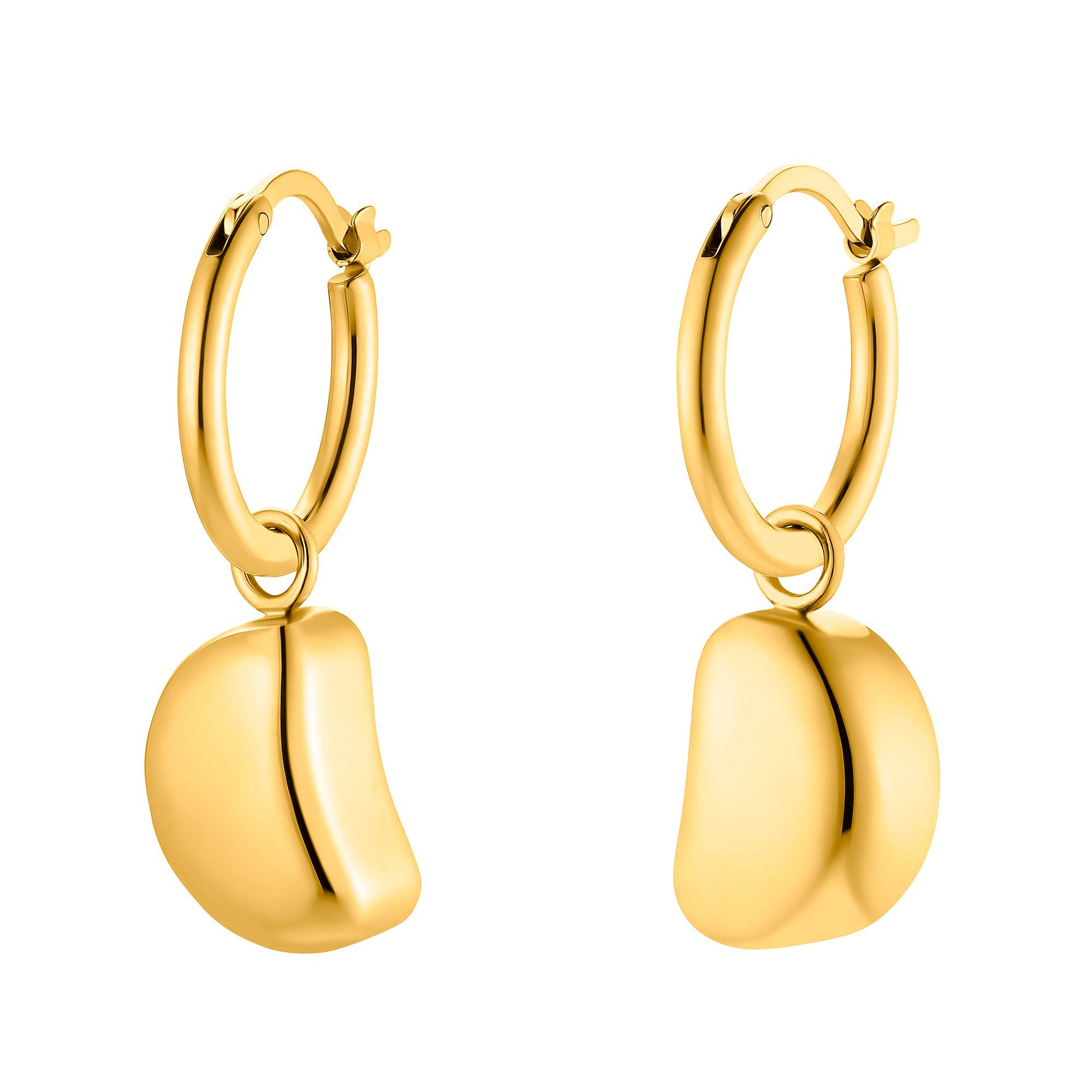Ohrstecker (Ohrringe, Ohrringe Mond mit Paar Heideman inkl. Bennet Geschenkverpackung), Anhänger goldfarben