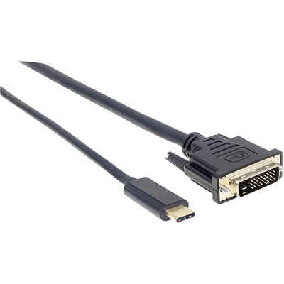 MANHATTAN USB Typ C auf DVI-Adapterkabel das DP HDMI-Kabel