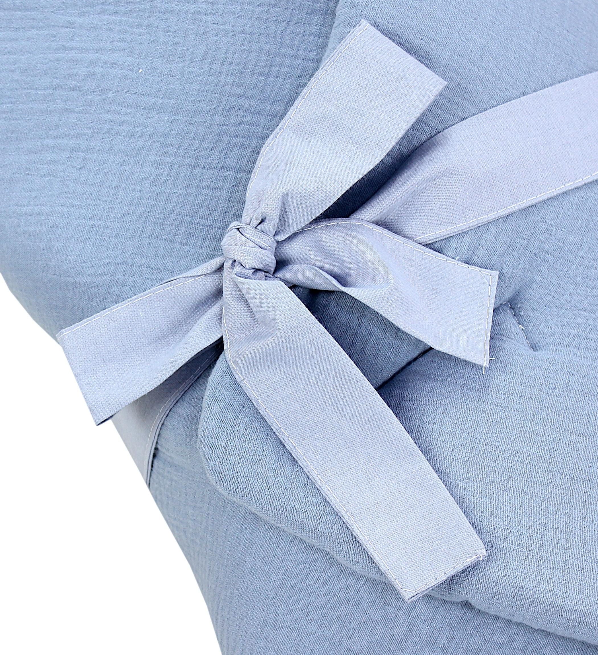 Einschlagdecke TupTam Unisex Baby Einschlagdecke mit Schleife, TupTam – Bild 4 von 5