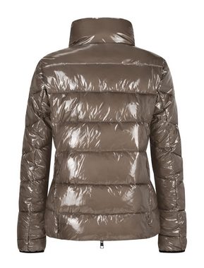 Milestone Steppjacke MS-Queenbee kurze sportive Steppjacke in angesagter Lackoptik, Sorona Fake Down