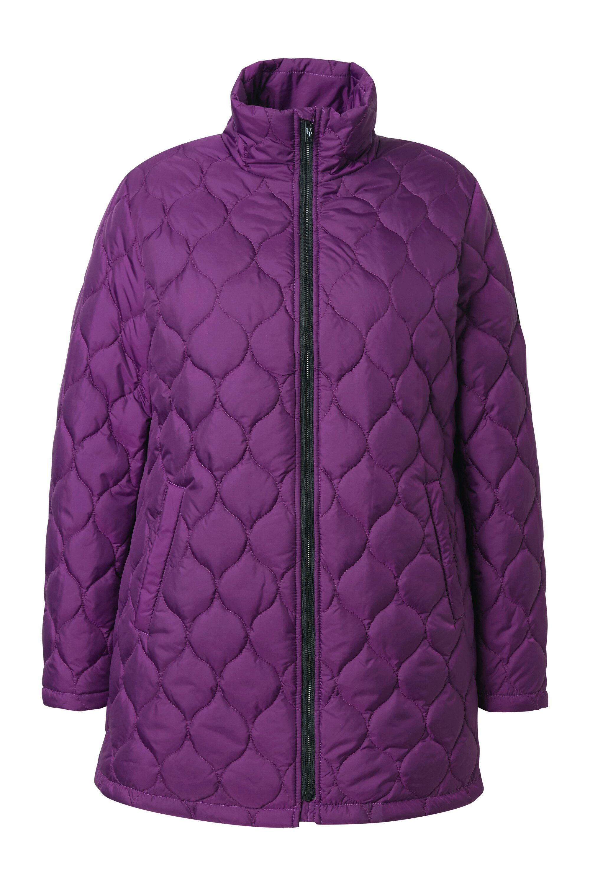 Ulla Popken Steppjacke HYPRAR Steppjacke wasserabweisend Stehkragen günstig online kaufen