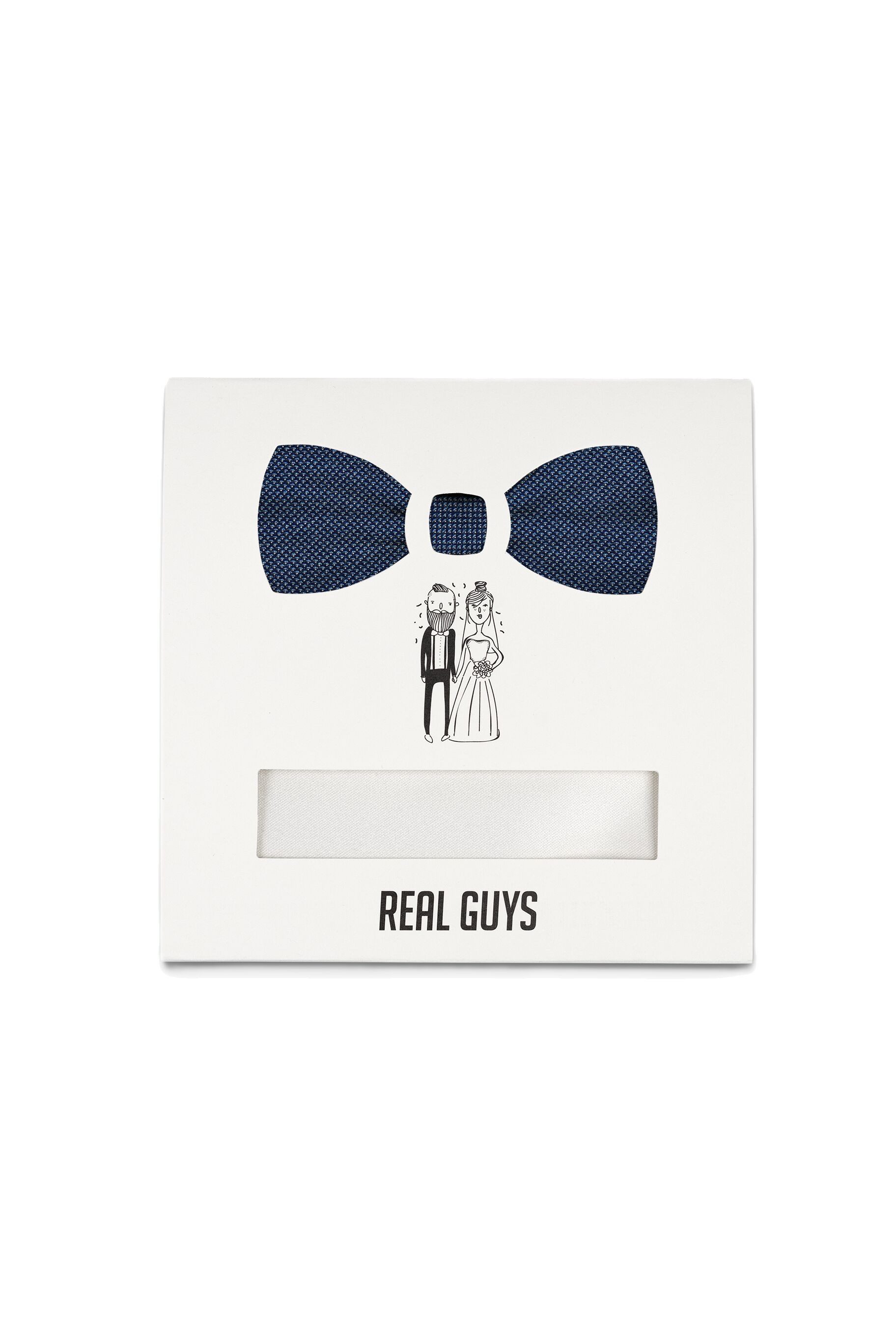 REAL GUYS by J.PLOENES Fliege 14166FSET (2-St) Set bestehend aus Fliege und Einstecktuch